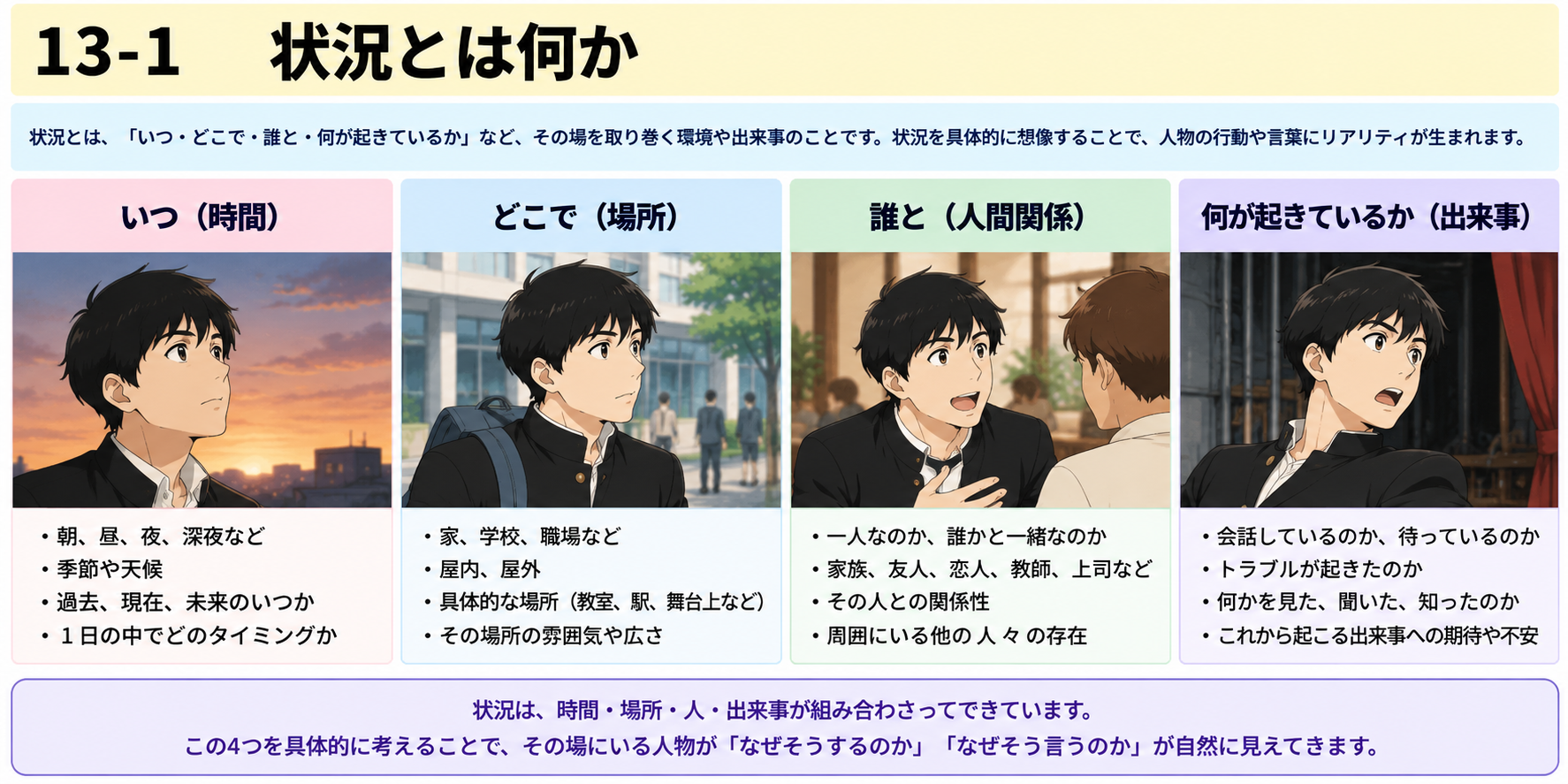 13-1　状況とは何か図説
