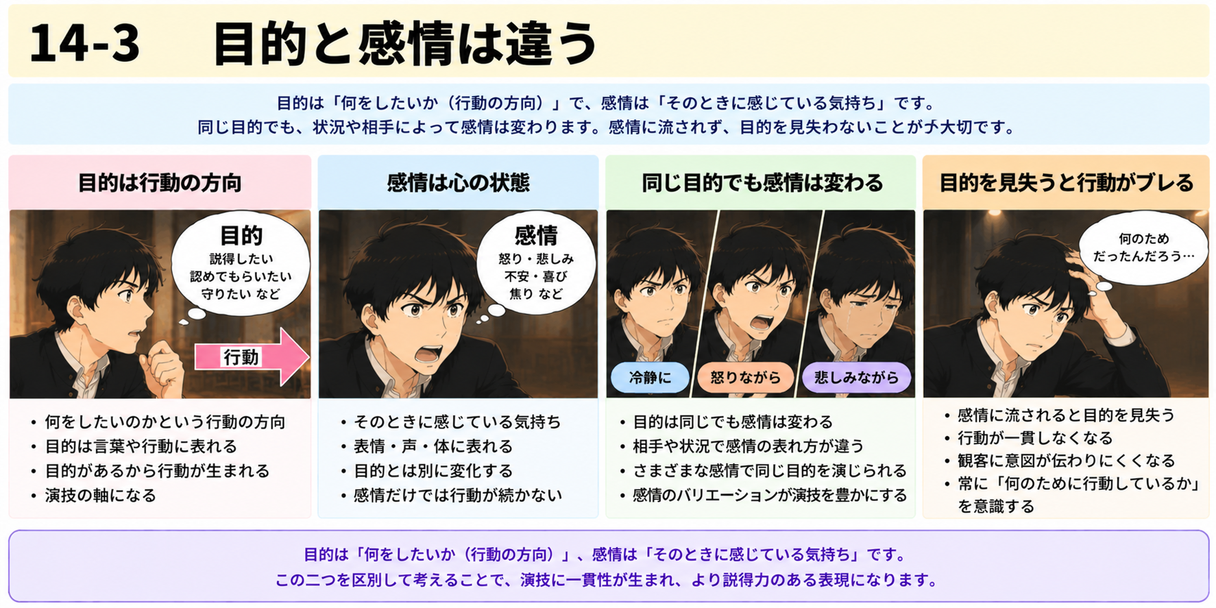 14-3 目的と感情は違う図説